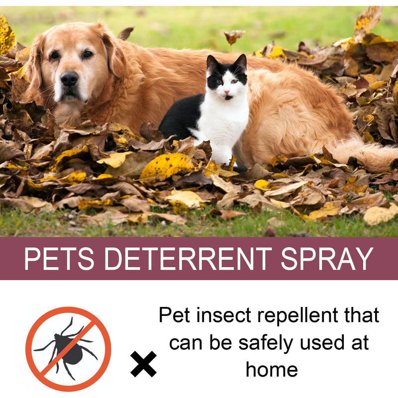 Spray repelente de insetos para pets